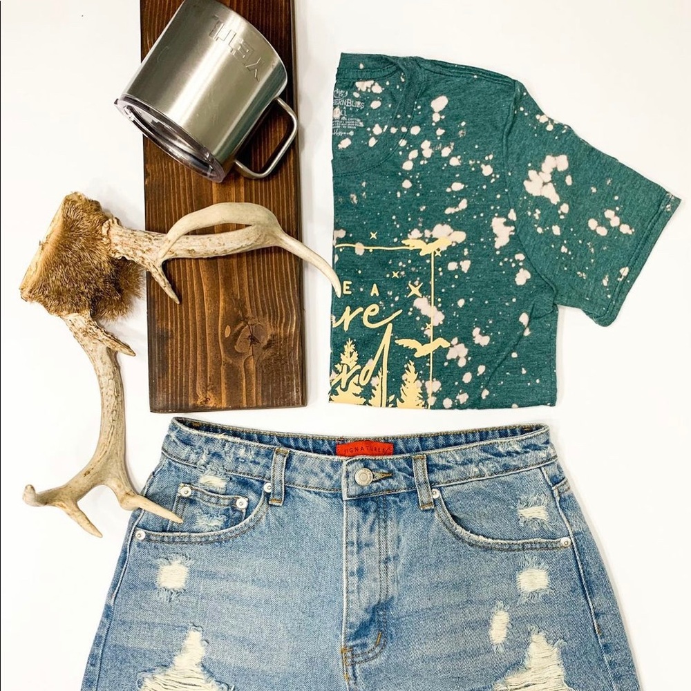 Bleached Graphic Tee